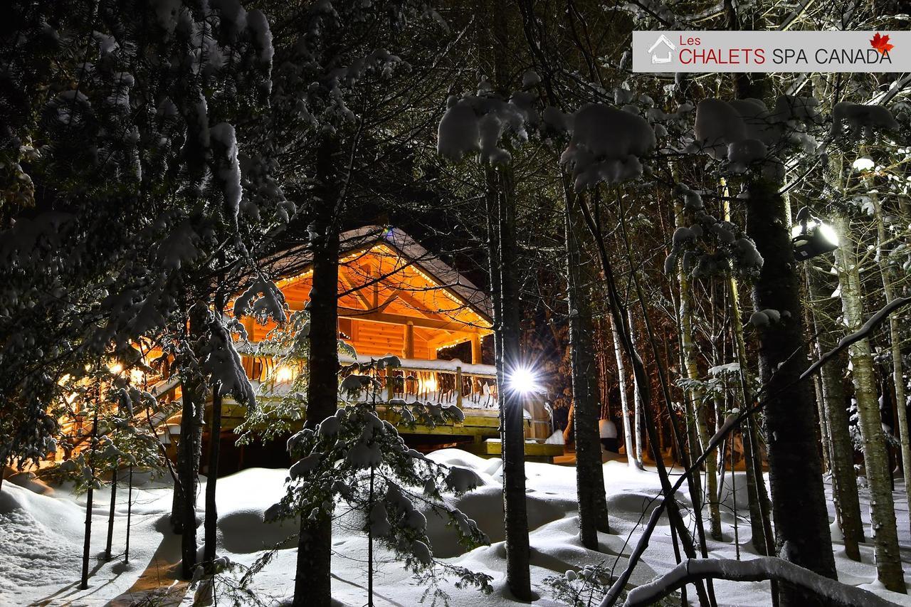 Le Bivouac - Les Chalets Spa Canada La Malbaie Eksteriør bilde