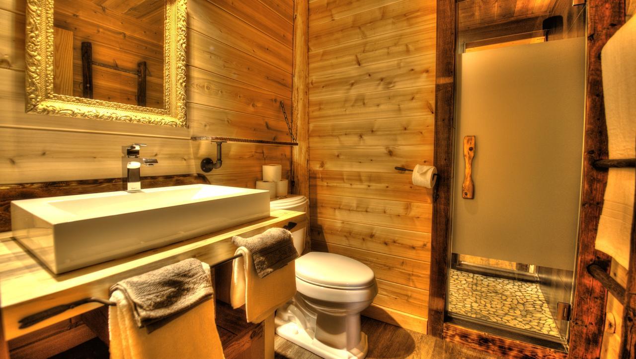 Le Bivouac - Les Chalets Spa Canada La Malbaie Eksteriør bilde