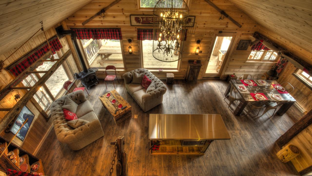 Le Bivouac - Les Chalets Spa Canada La Malbaie Eksteriør bilde