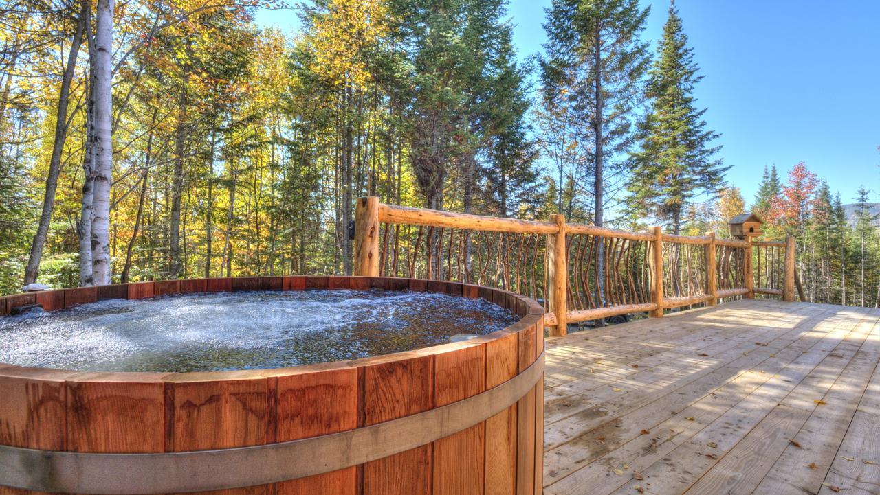 Le Bivouac - Les Chalets Spa Canada La Malbaie Eksteriør bilde