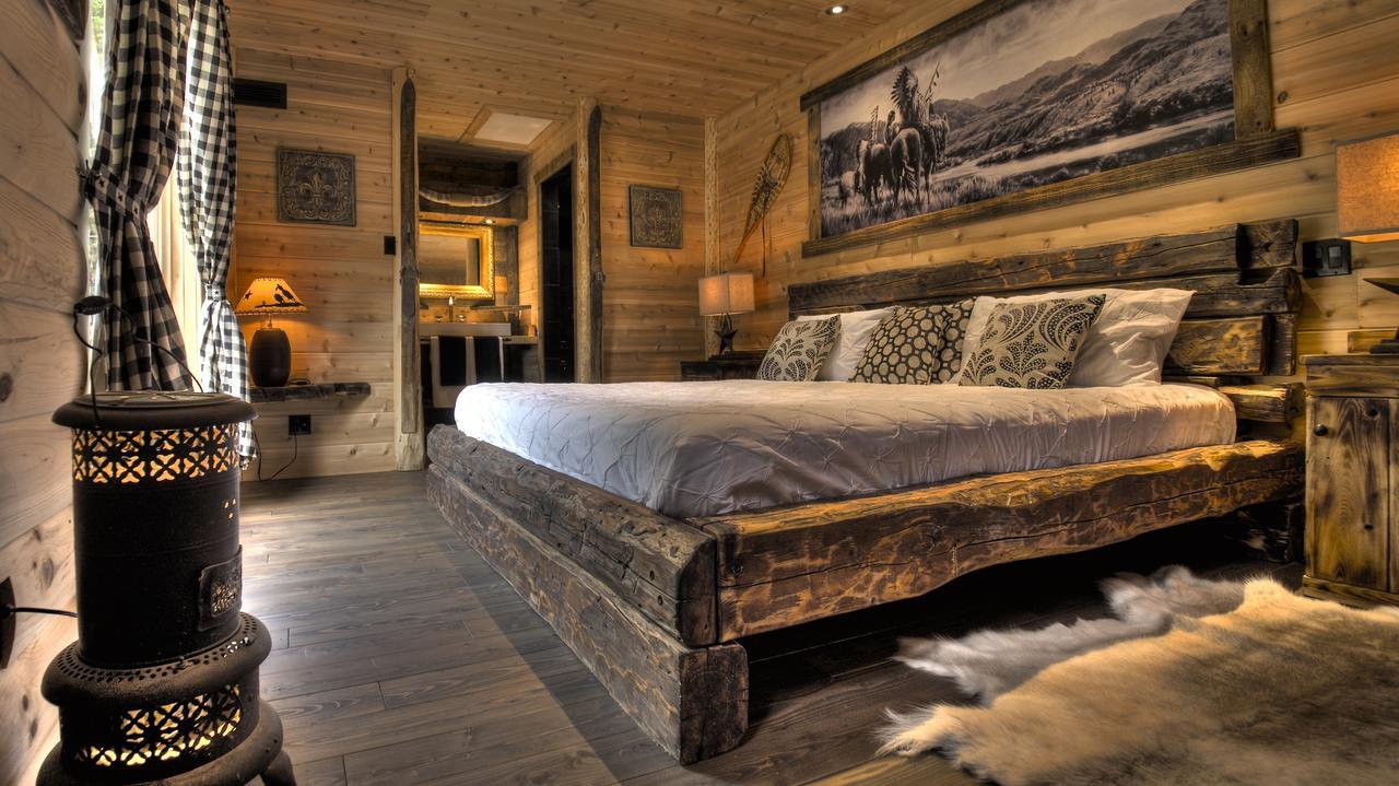 Le Bivouac - Les Chalets Spa Canada La Malbaie Eksteriør bilde