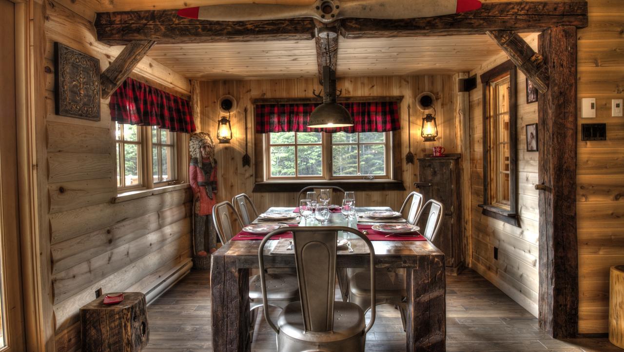 Le Bivouac - Les Chalets Spa Canada La Malbaie Eksteriør bilde